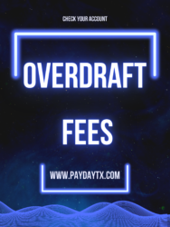5 Tips to Avoid Overdraft Fees on Your Account – Payday TX
